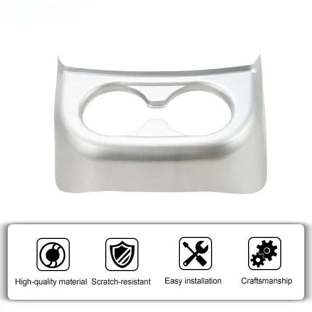 For 2011-2018 Jeep Wrangler JK Rear Water Cup Holder Panel Cover Trim