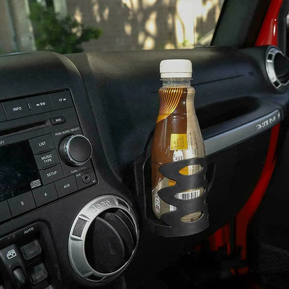 For 2011-2018 Jeep Wrangler JK Water Cup Holder Bracket Trim