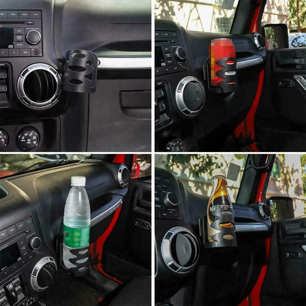 For 2011-2018 Jeep Wrangler JK Water Cup Holder Bracket Trim