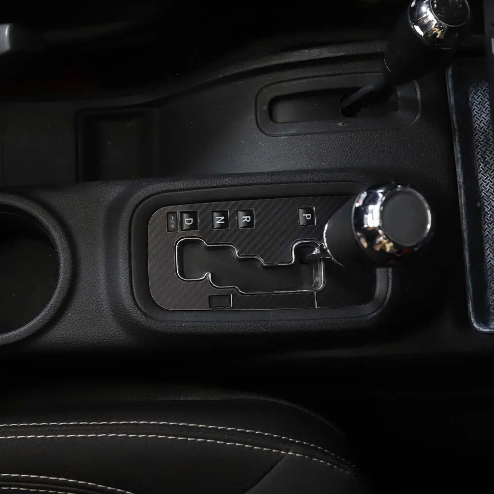 For 2011-2018 Jeep Wrangler JK & Unlimited Gear Shift Panel Cover Trim Aluminum