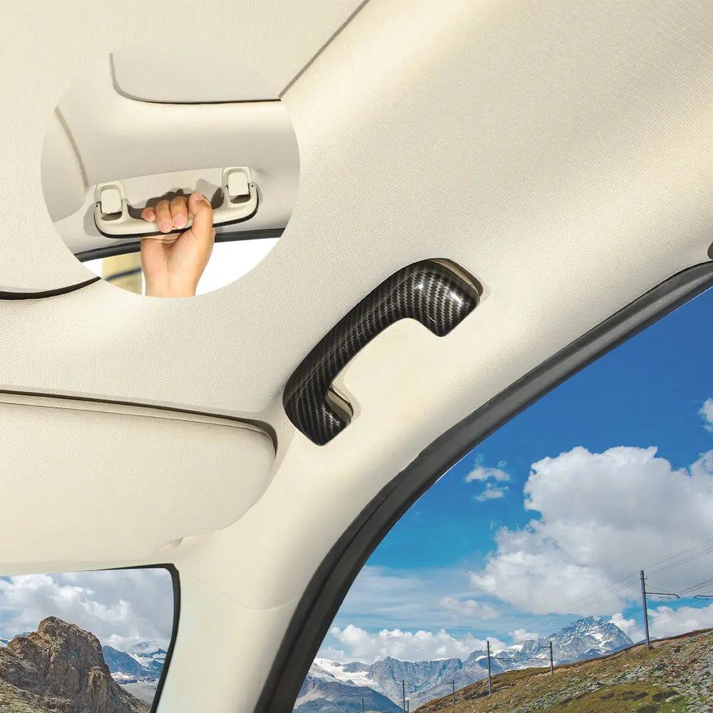 For 2011-2021 Jeep Grand Cherokee WK2 Roof Grab Bar Handle Trim Cover 2PCS