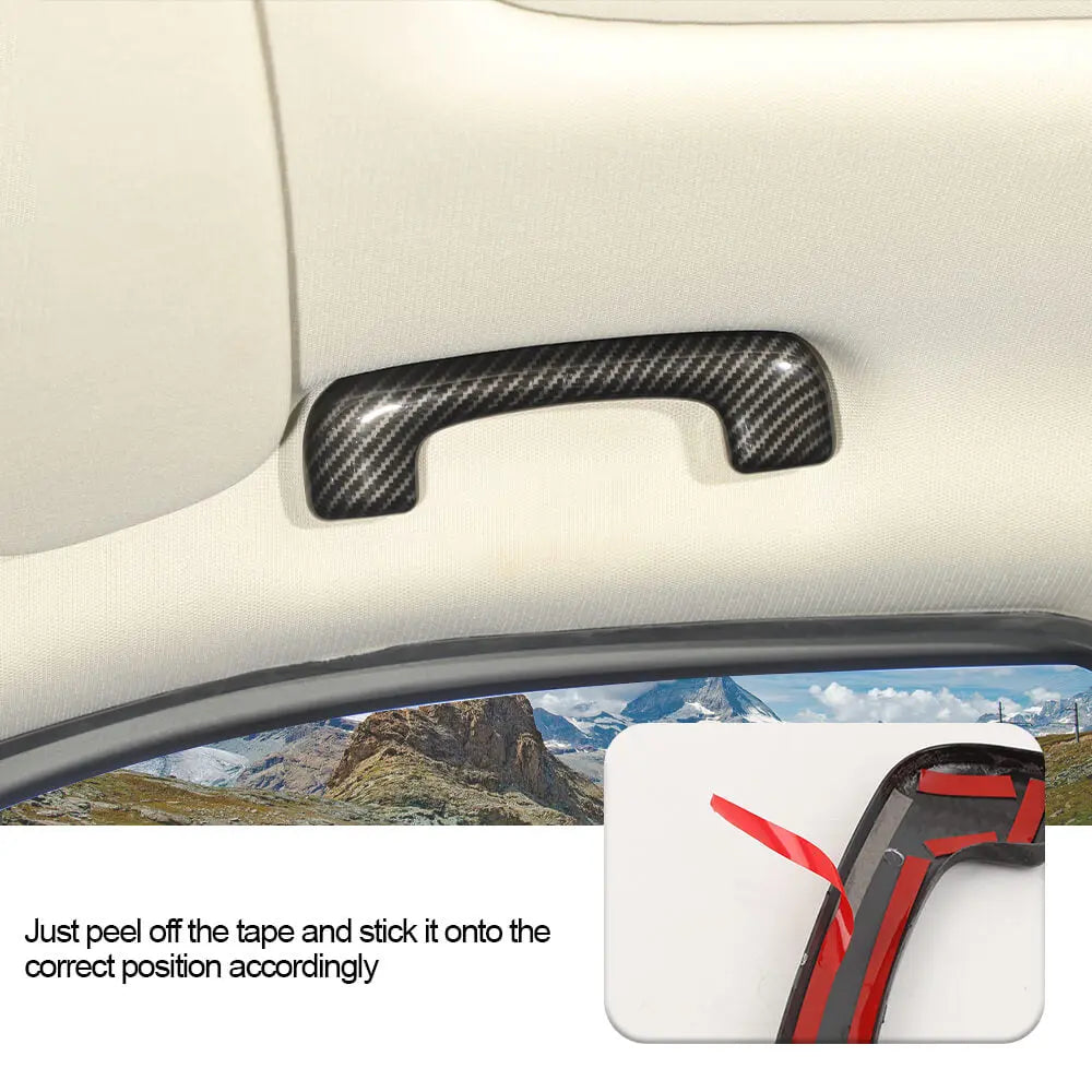 For 2011-2021 Jeep Grand Cherokee WK2 Roof Grab Bar Handle Trim Cover 2PCS