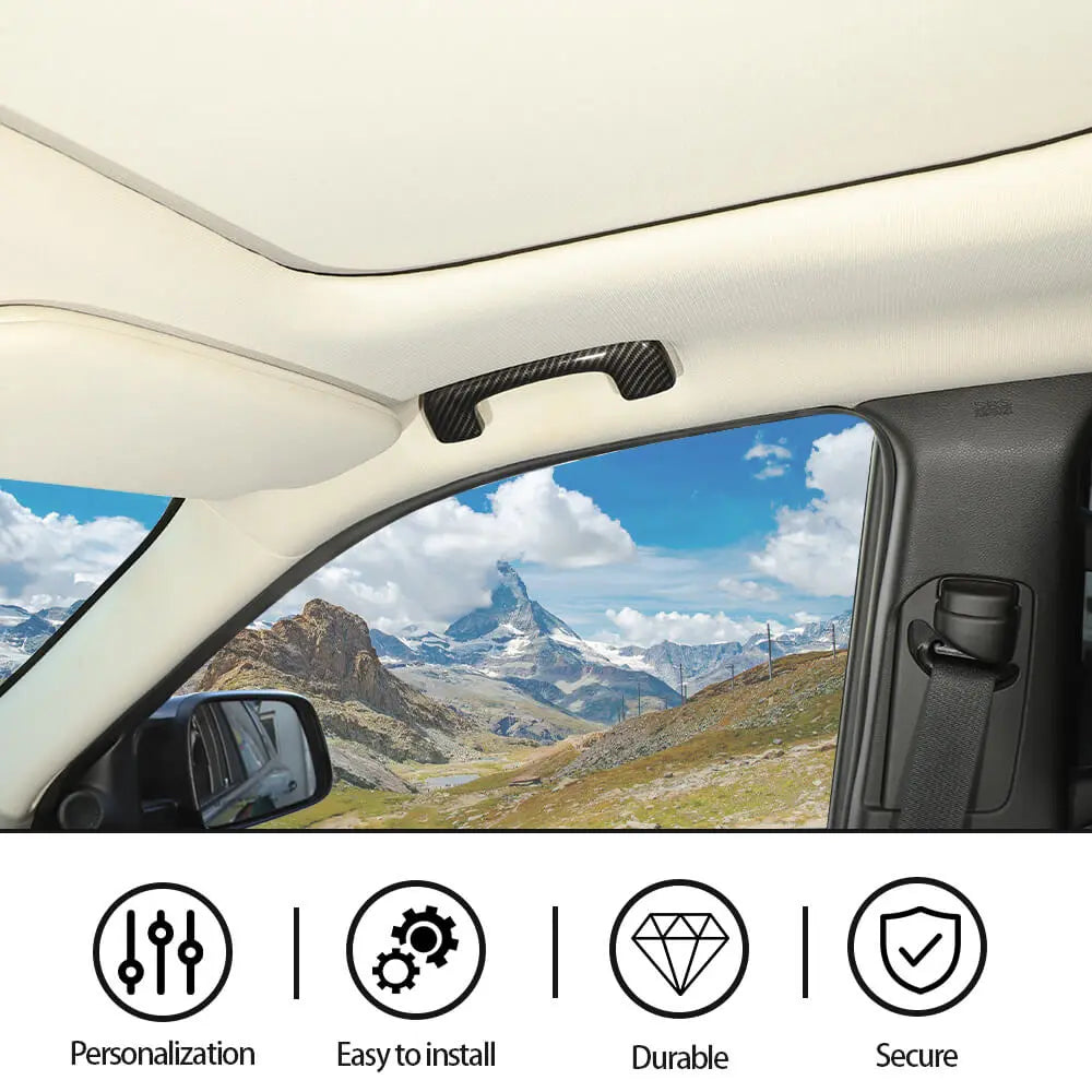 For 2011-2021 Jeep Grand Cherokee WK2 Roof Grab Bar Handle Trim Cover 2PCS