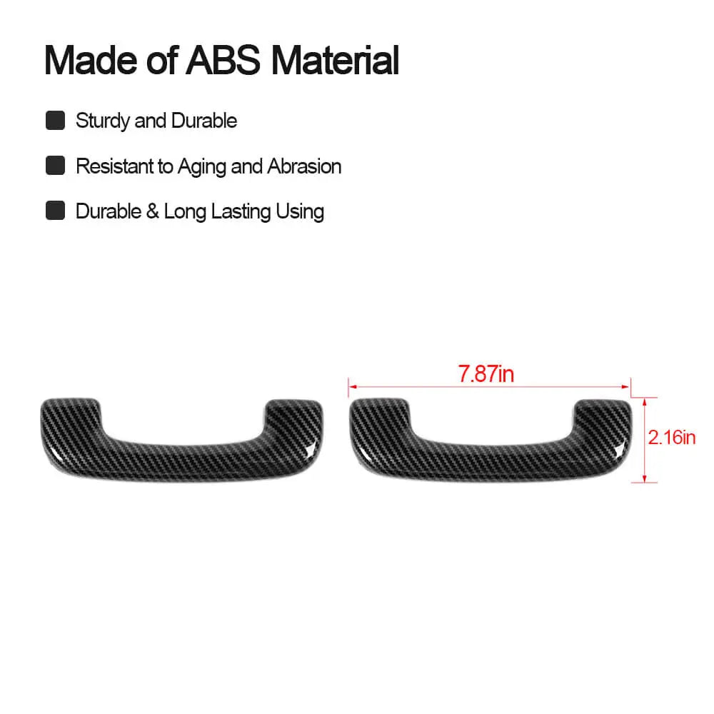 For 2011-2021 Jeep Grand Cherokee WK2 Roof Grab Bar Handle Trim Cover 2PCS
