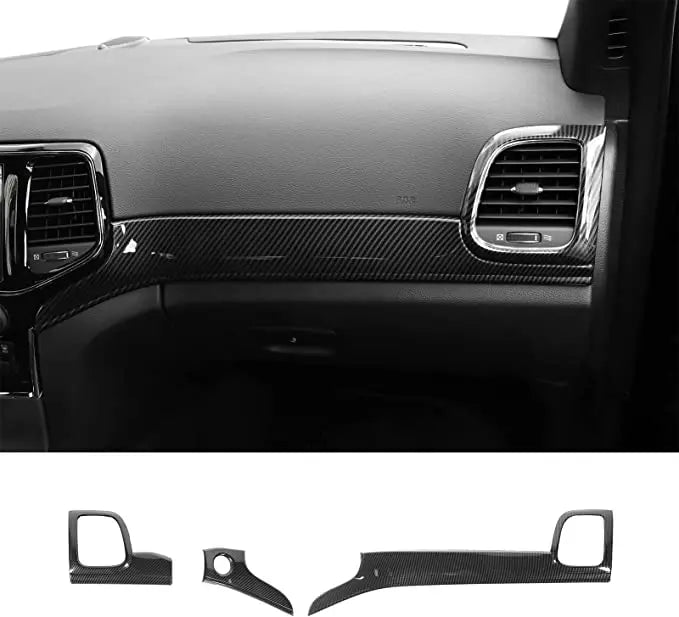For 2014-2021 Jeep Grand Cherokee WK2 Dashboard Center Console Panel Trim Kit