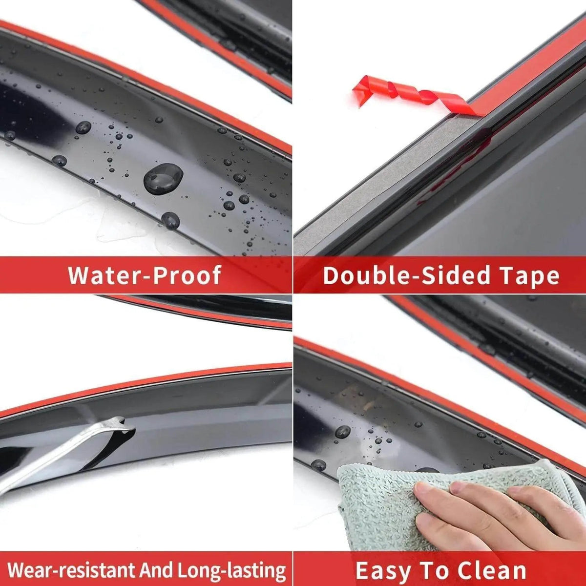 For 2011-2020 Jeep Grand Cherokee Side Window Visor Deflector Visor (4 pcs)