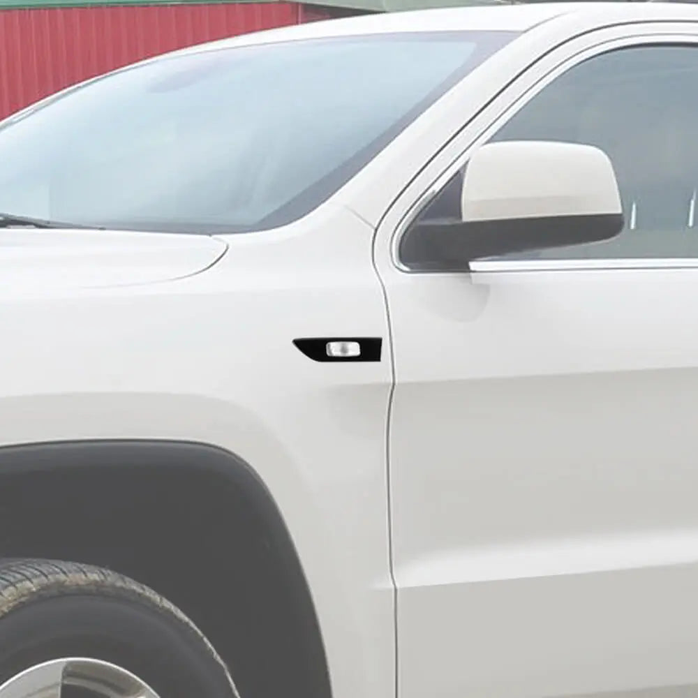 For 2011-2020 Jeep Grand Cherokee WK2/2008-2016 Compass Fender Turning Light Signal Cover Trim Decor