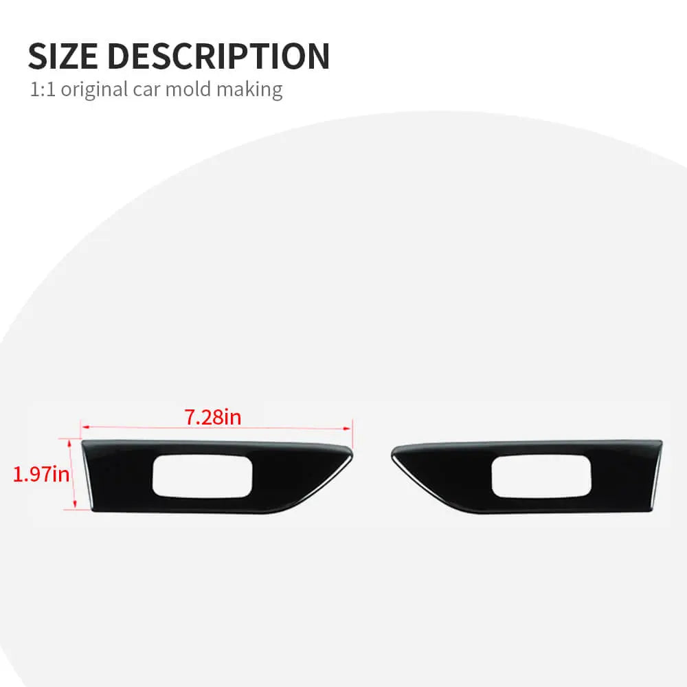 For 2011-2020 Jeep Grand Cherokee WK2/2008-2016 Compass Fender Turning Light Signal Cover Trim Decor