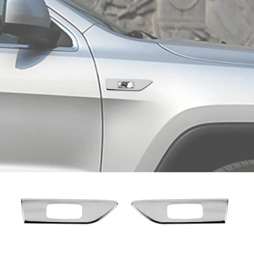 For 2011-2020 Jeep Grand Cherokee WK2/2008-2016 Compass Fender Turning Light Signal Cover Trim Decor
