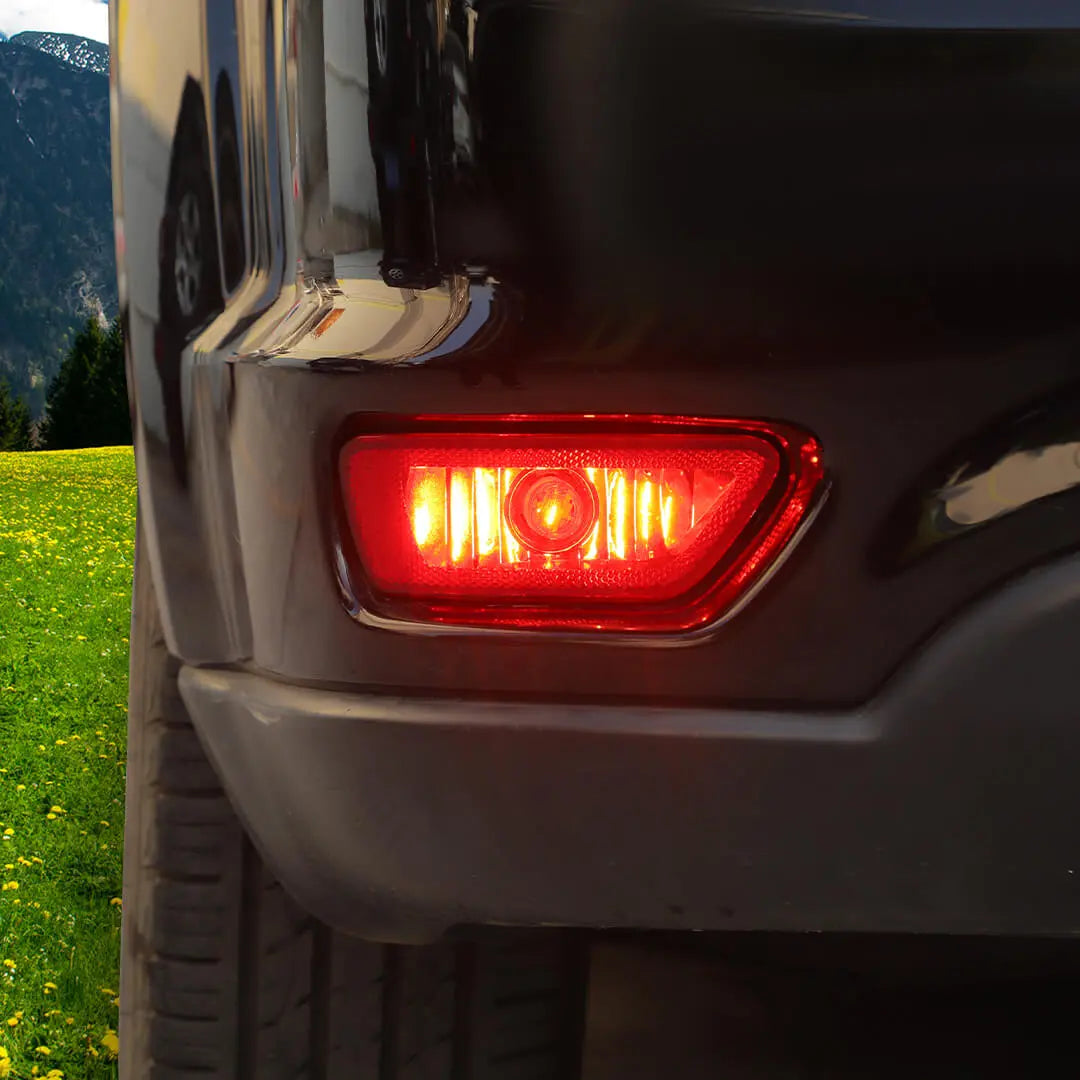 For 2011-2020 Jeep Grand Cherokee WK2/2011-2016 Compass Rear Bumper Fog Lamp Light Accessories
