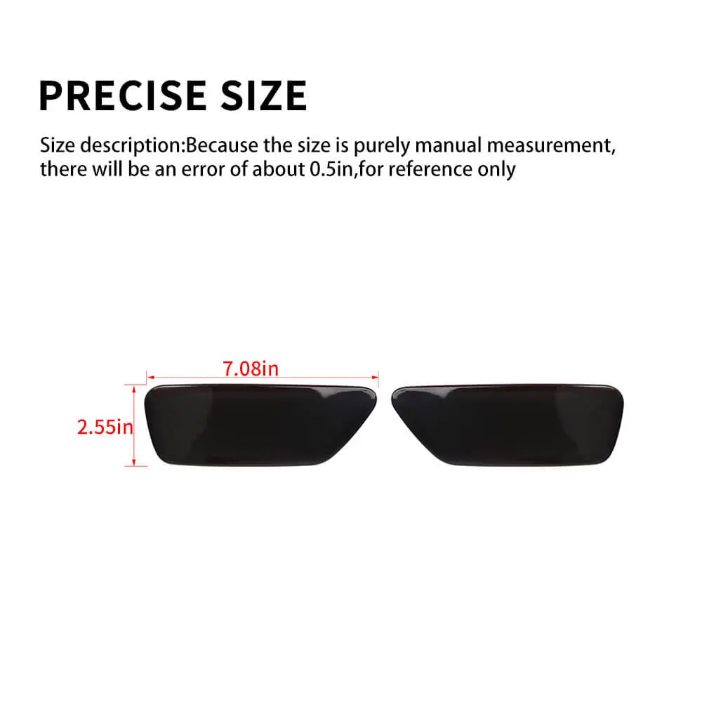 For 2011-2020 Jeep Grand Cherokee WK2/2011-2016 Compass Rear Fog Light Lamp Decor Cover Trim