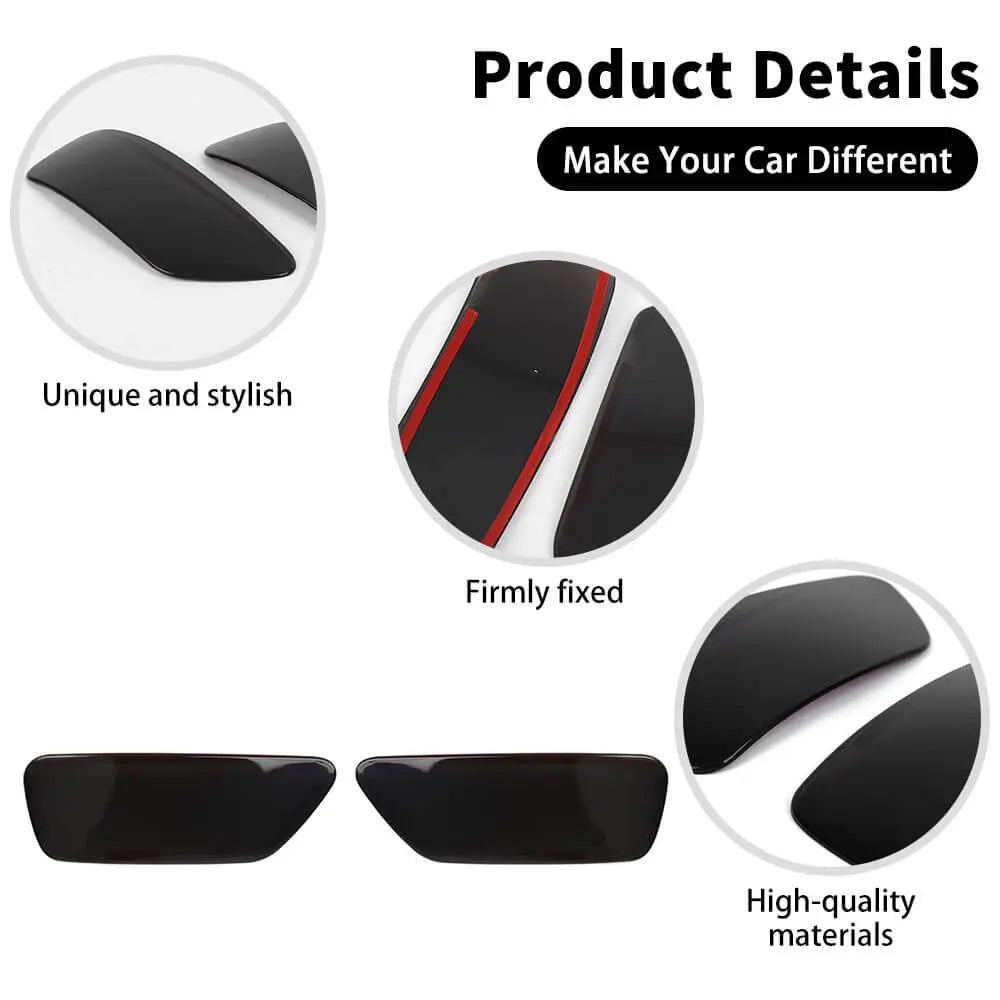 For 2011-2020 Jeep Grand Cherokee WK2/2011-2016 Compass Rear Fog Light Lamp Decor Cover Trim