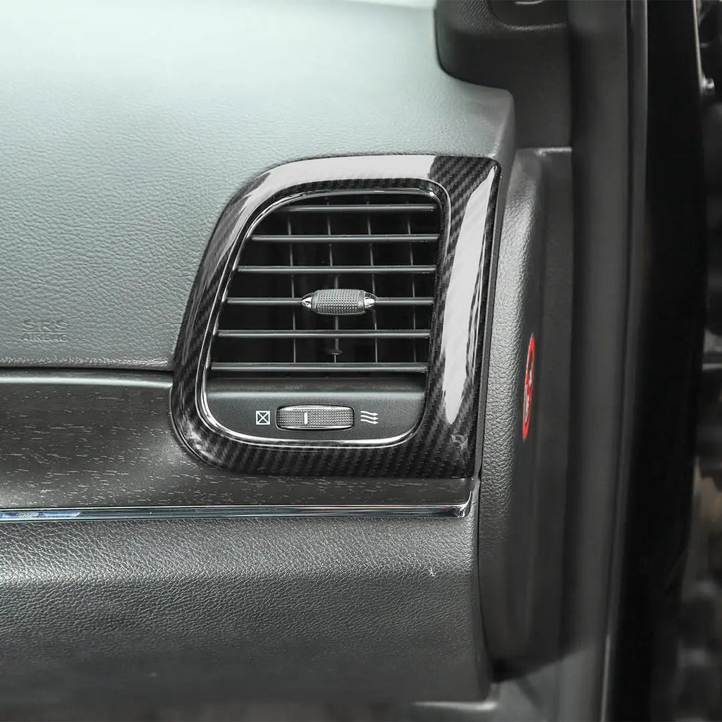 For 2011-2020 Jeep Grand Cherokee WK2 Air Conditioner Vent Outlet Door Handle Cover Trim Kit (6 pcs)