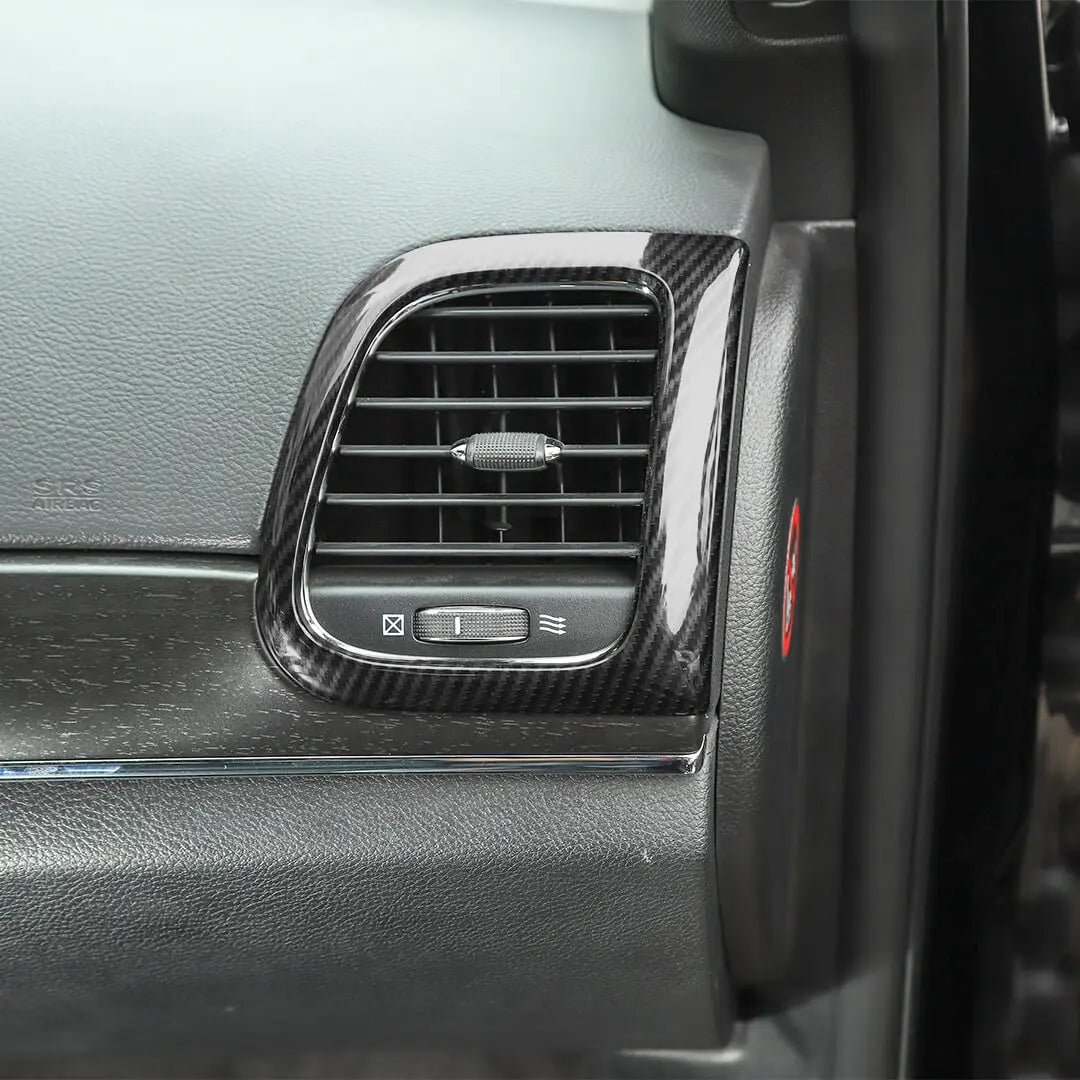 For 2011-2020 Jeep Grand Cherokee WK2 Air Conditioner Vent Outlet Door Handle Cover Trim Kit (6 pcs)