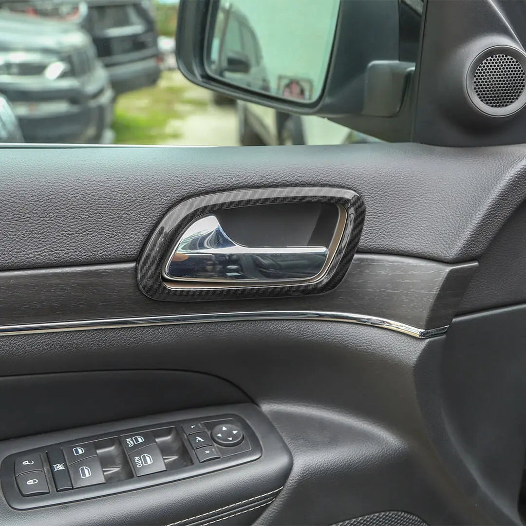 For 2011-2020 Jeep Grand Cherokee WK2 Air Conditioner Vent Outlet Door Handle Cover Trim Kit (6 pcs)