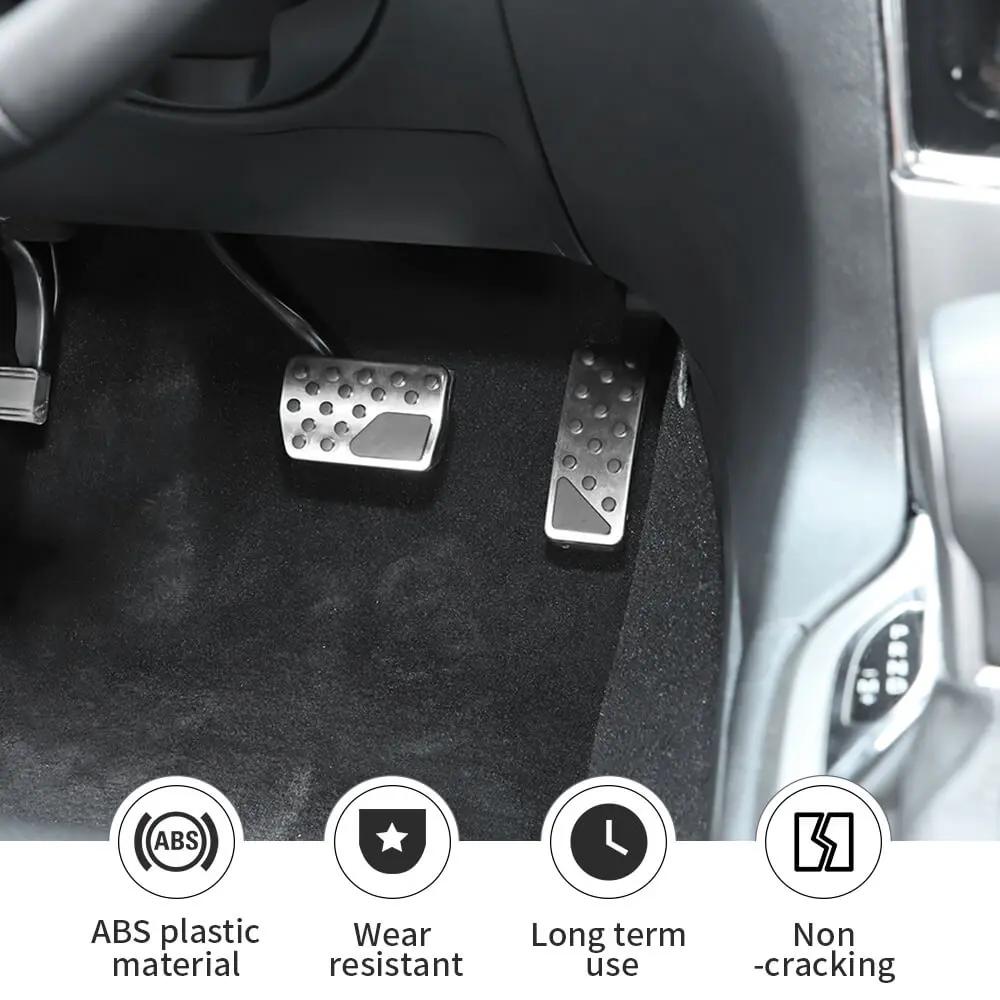 For 2011-2020 Jeep Grand Cherokee WK2 Car Brake Pedal Accelerator Pad Cover 2PCS