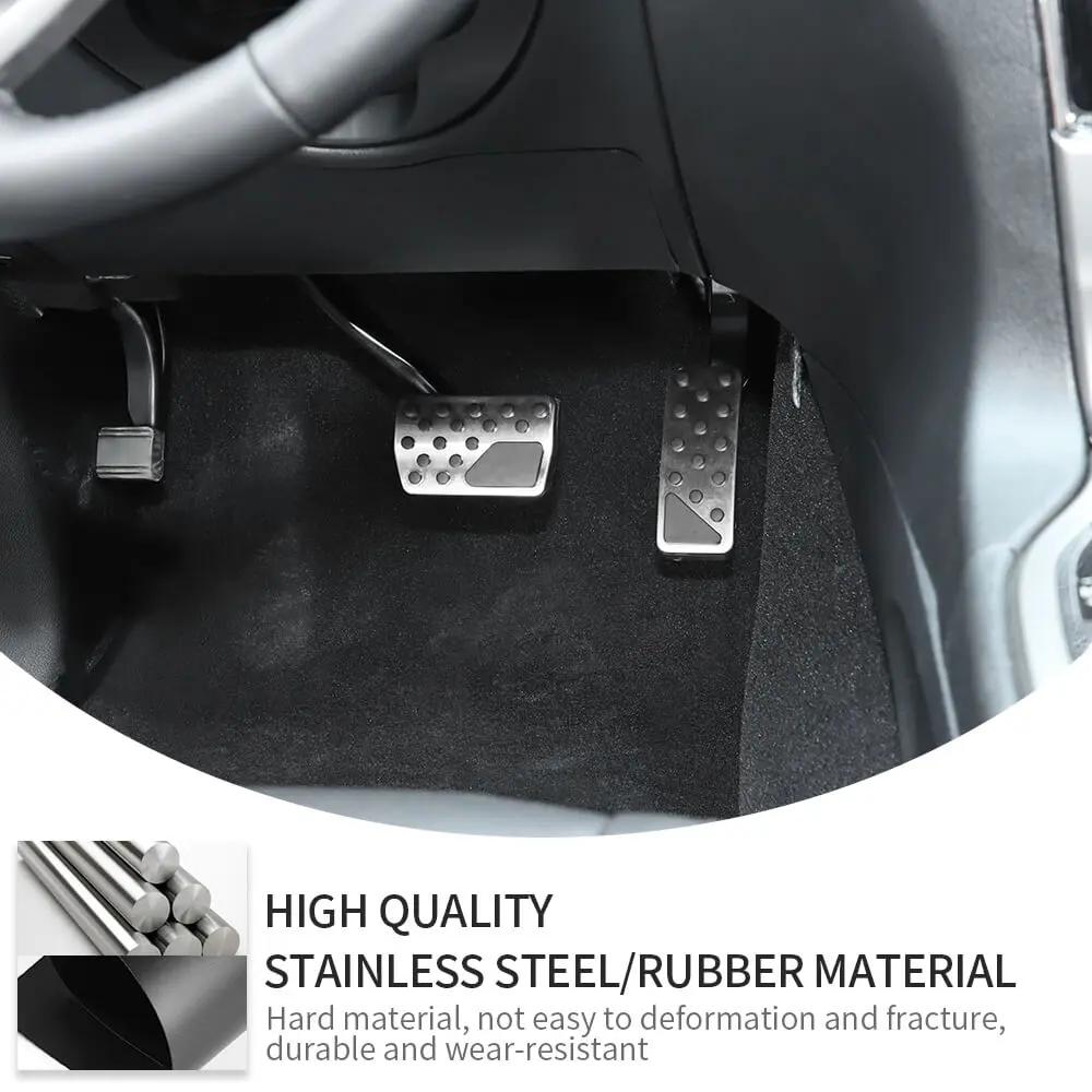 For 2011-2020 Jeep Grand Cherokee WK2 Car Brake Pedal Accelerator Pad Cover 2PCS