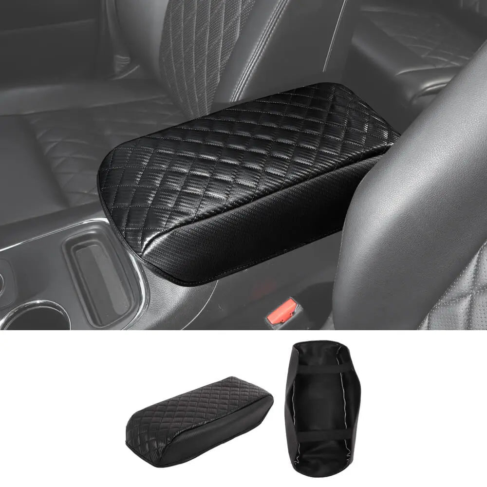 For 2011-2020 Jeep Grand Cherokee WK2 Center Console Armrest Box Decor Cover Cushion Pad