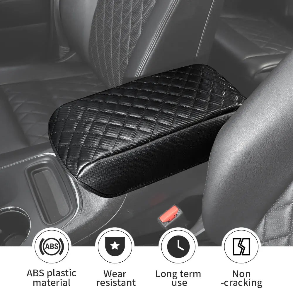 For 2011-2020 Jeep Grand Cherokee WK2 Center Console Armrest Box Decor Cover Cushion Pad