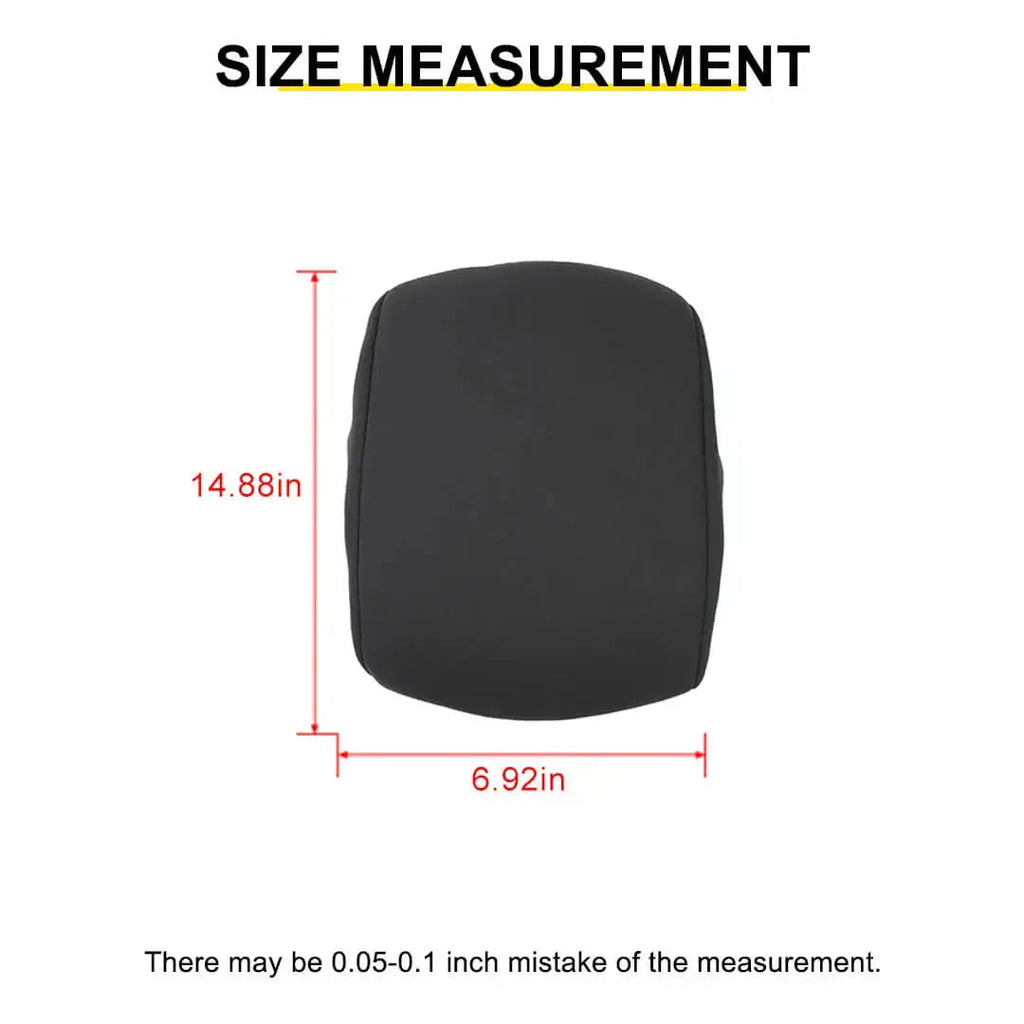 For 2011-2020 Jeep Grand Cherokee WK2 Central Console Armrest Guard Sleeve Mat Pad Cloth Cover