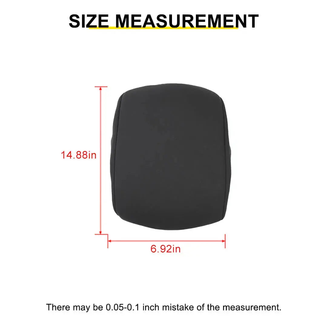 For 2011-2020 Jeep Grand Cherokee WK2 Central Console Armrest Guard Sleeve Mat Pad Cloth Cover