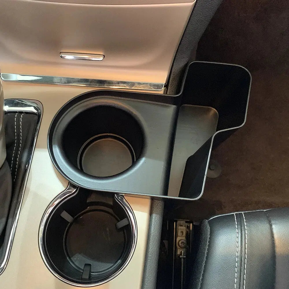 For 2011-2020 Jeep Grand Cherokee WK2 Central Phone Bracket Gear Cup Holder Storage Box (3 pcs)