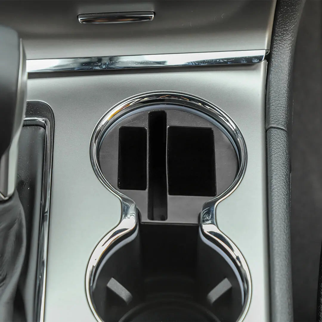For 2011-2020 Jeep Grand Cherokee WK2 Central Water Cup Holder Storage Box Organizer
