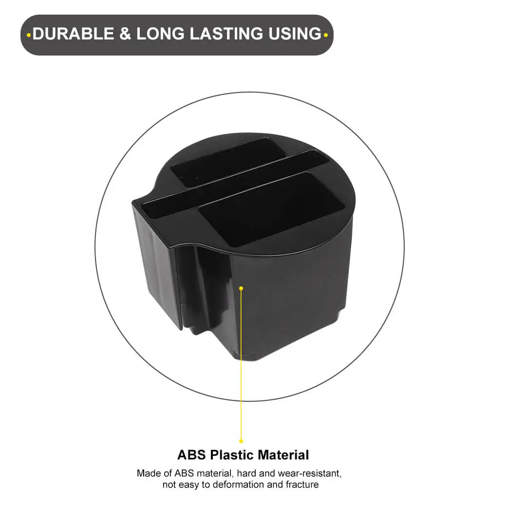 For 2011-2020 Jeep Grand Cherokee WK2 Central Water Cup Holder Storage Box Organizer