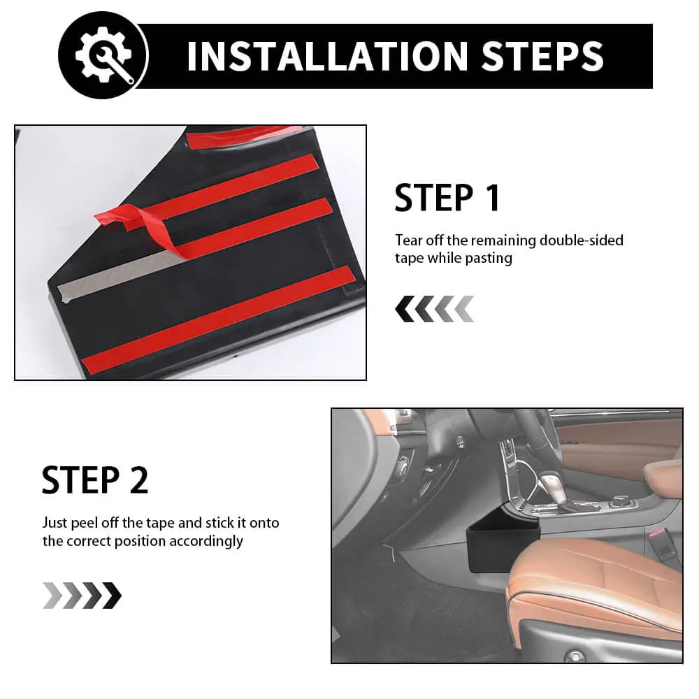 For 2011-2020 Jeep Grand Cherokee WK2 Center Console Gear Shift Storage Box Organizer Tray