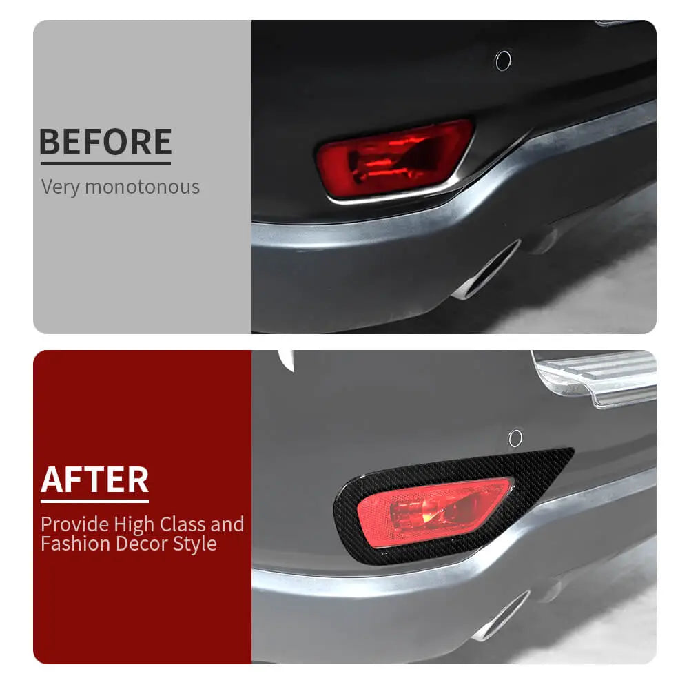 For 2011-2021 Jeep Grand Cherokee WK2 Exterior Rear Fog Light Lamp Cover