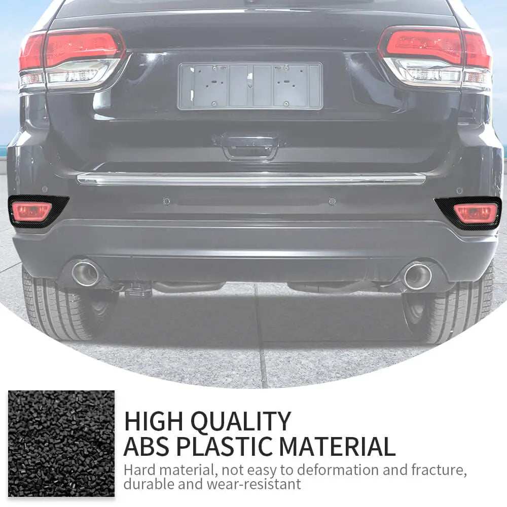 For 2011-2021 Jeep Grand Cherokee WK2 Exterior Rear Fog Light Lamp Cover