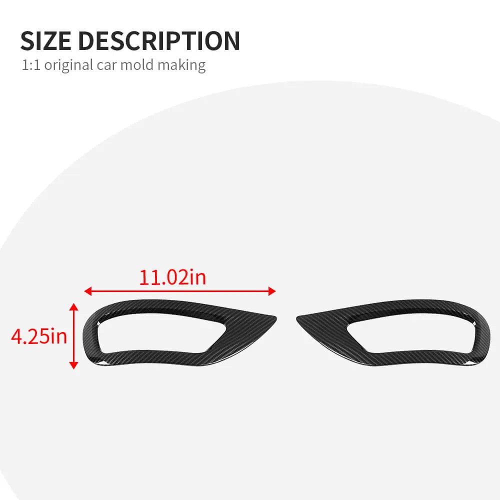 For 2011-2021 Jeep Grand Cherokee WK2 Exterior Rear Fog Light Lamp Cover