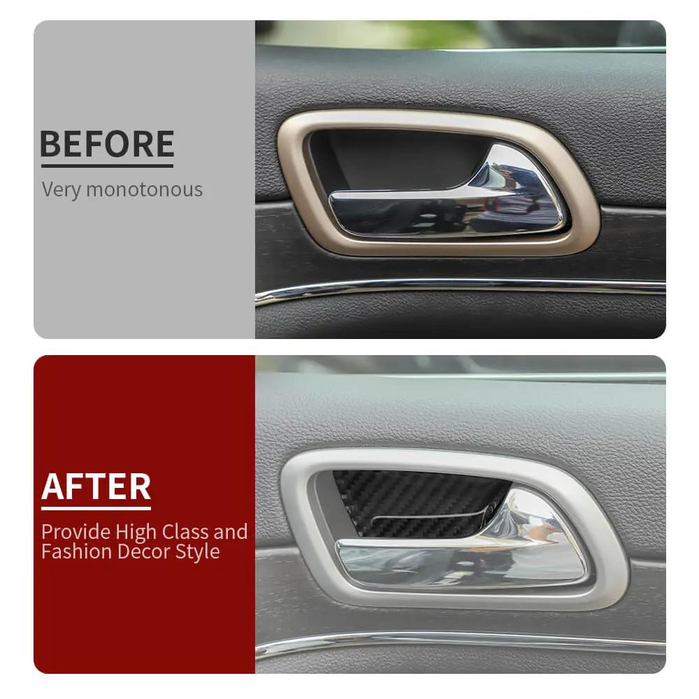 For 2011-2020 Jeep Grand Cherokee WK2 Inner Door Handle Bowl Decor Sticker