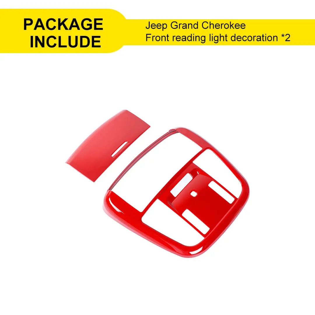 For 2011-2020 Jeep Grand Cherokee WK2 Interior Front Reading Light Panel Cover Trim
