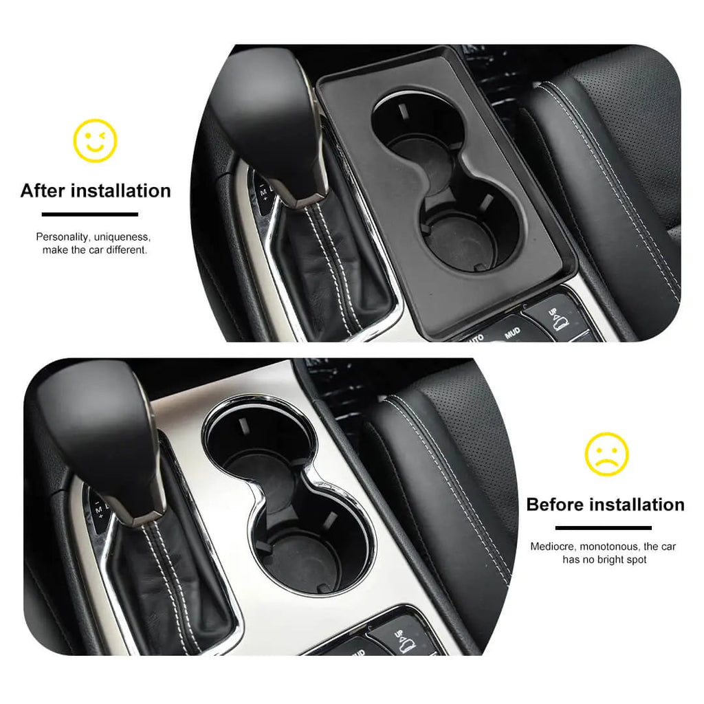 For 2011-2020 Jeep Grand Cherokee WK2 Interior Gear Shift Cup Holder Storage Box