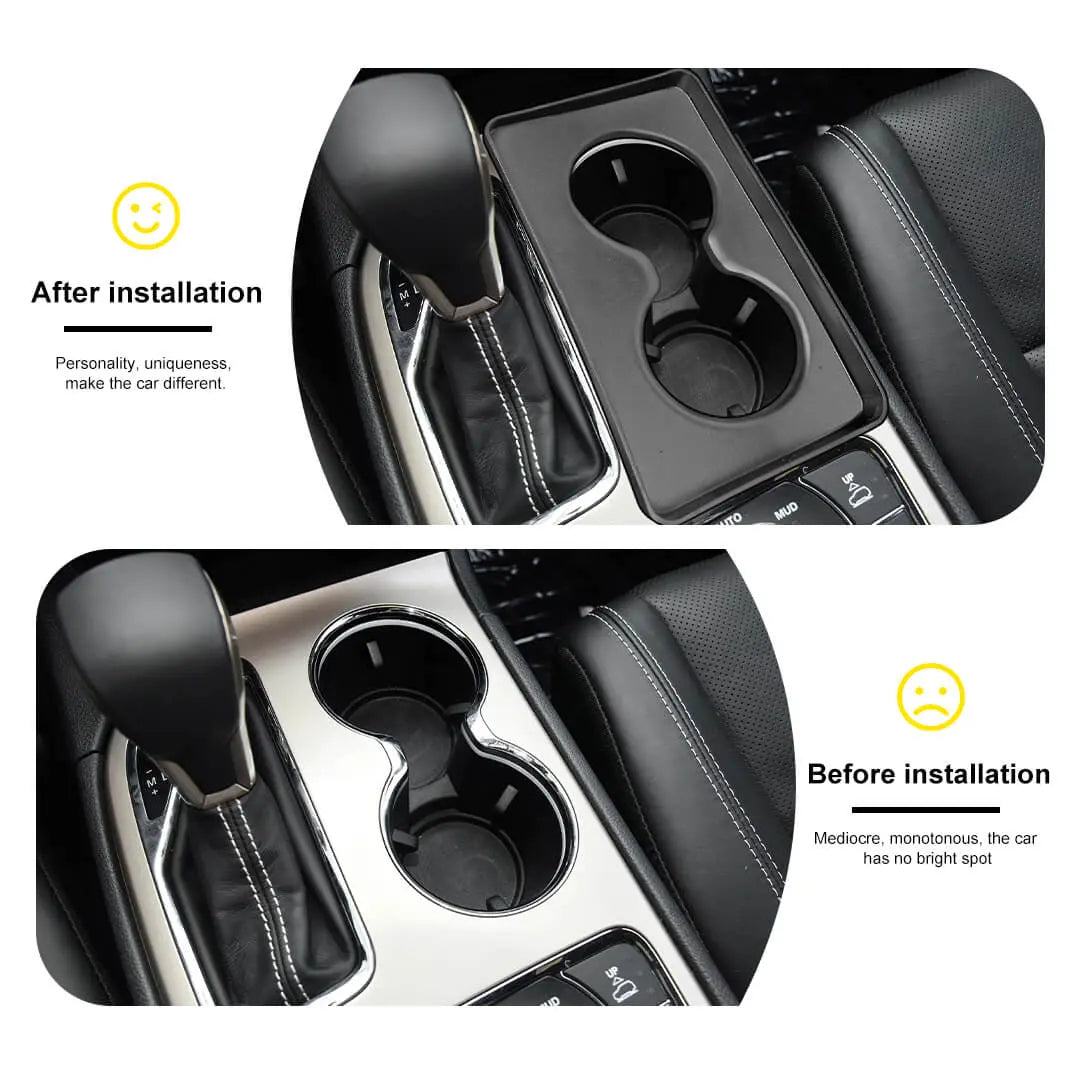 For 2011-2020 Jeep Grand Cherokee WK2 Interior Gear Shift Cup Holder Storage Box