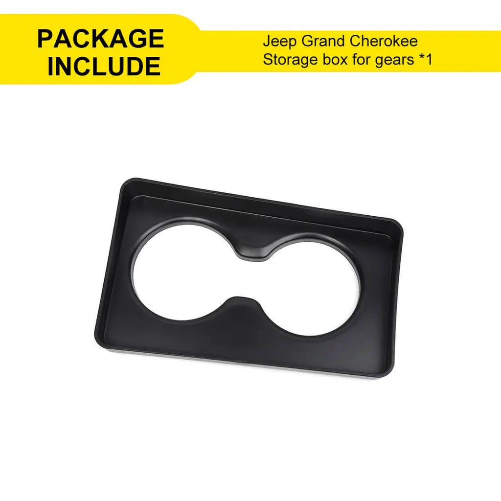 For 2011-2020 Jeep Grand Cherokee WK2 Interior Gear Shift Cup Holder Storage Box