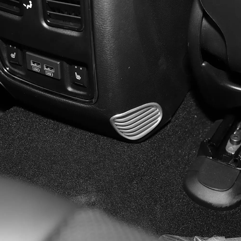 For 2011-2020 Jeep Grand Cherokee WK2 Rear Lower Air Outlet Vent Cover  Trim Decor