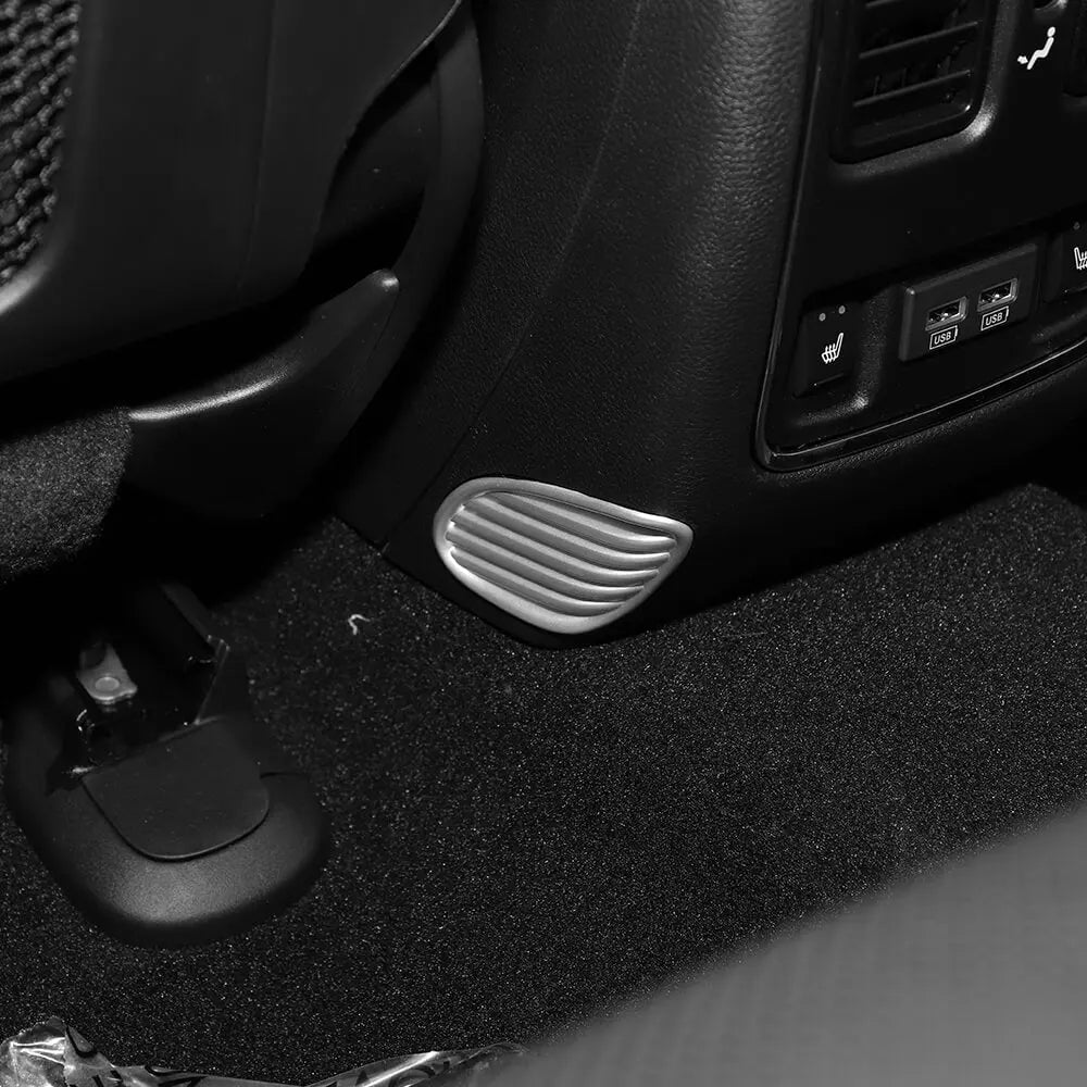 For 2011-2020 Jeep Grand Cherokee WK2 Rear Lower Air Outlet Vent Cover  Trim Decor