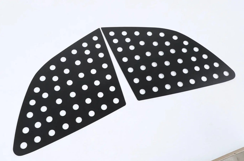 For 2011-2020 Jeep Grand Cherokee WK2 Rear Triangular Window Glass Plate Decor Cover (2 pcs)
