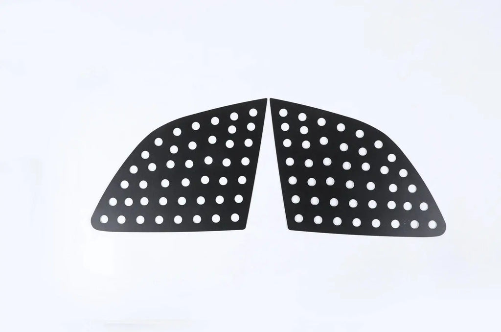For 2011-2020 Jeep Grand Cherokee WK2 Rear Triangular Window Glass Plate Decor Cover (2 pcs)