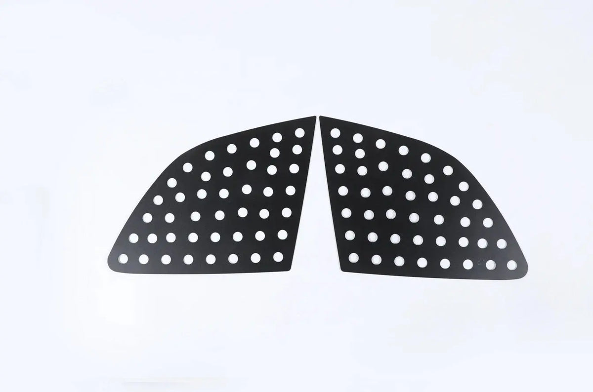 For 2011-2020 Jeep Grand Cherokee WK2 Rear Triangular Window Glass Plate Decor Cover (2 pcs)