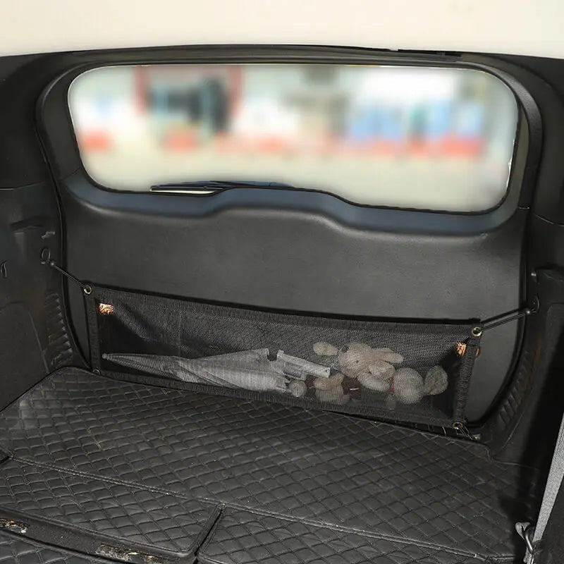 For 2011-2020 Jeep Grand Cherokee WK2 Rear Trunk Shelf Mesh Net Storage Bag