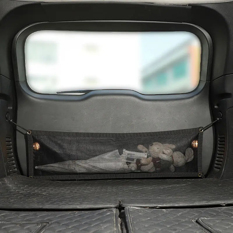 For 2011-2020 Jeep Grand Cherokee WK2 Rear Trunk Shelf Mesh Net Storage Bag