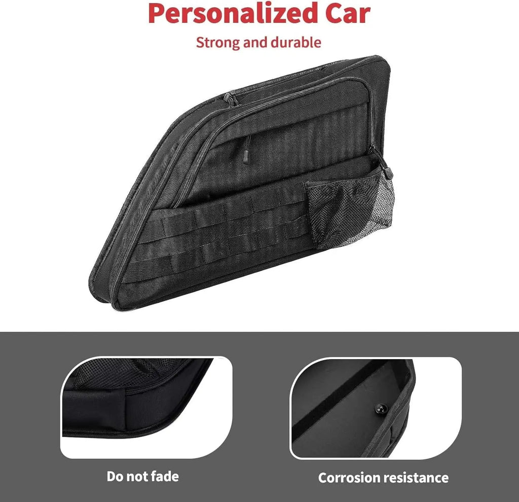 For 2011-2020 Jeep Grand Cherokee WK2 Rear Trunk Side Window Storage Bag Pack Accessories (2 pcs)