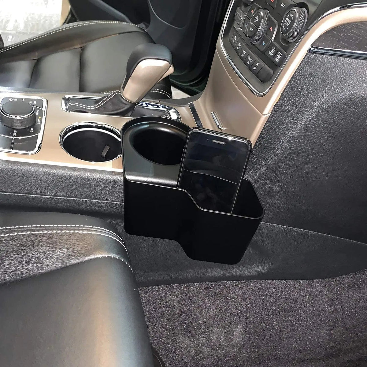 For 2011-2021 Jeep Grand Cherokee Gear Shift Center Console Side Storage Box