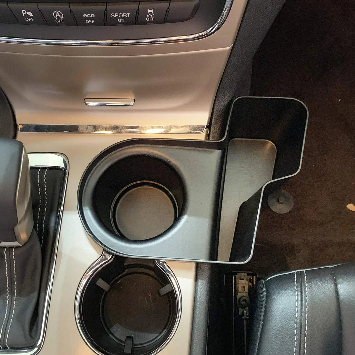 For 2011-2021 Jeep Grand Cherokee Gear Shift Center Console Side Storage Box