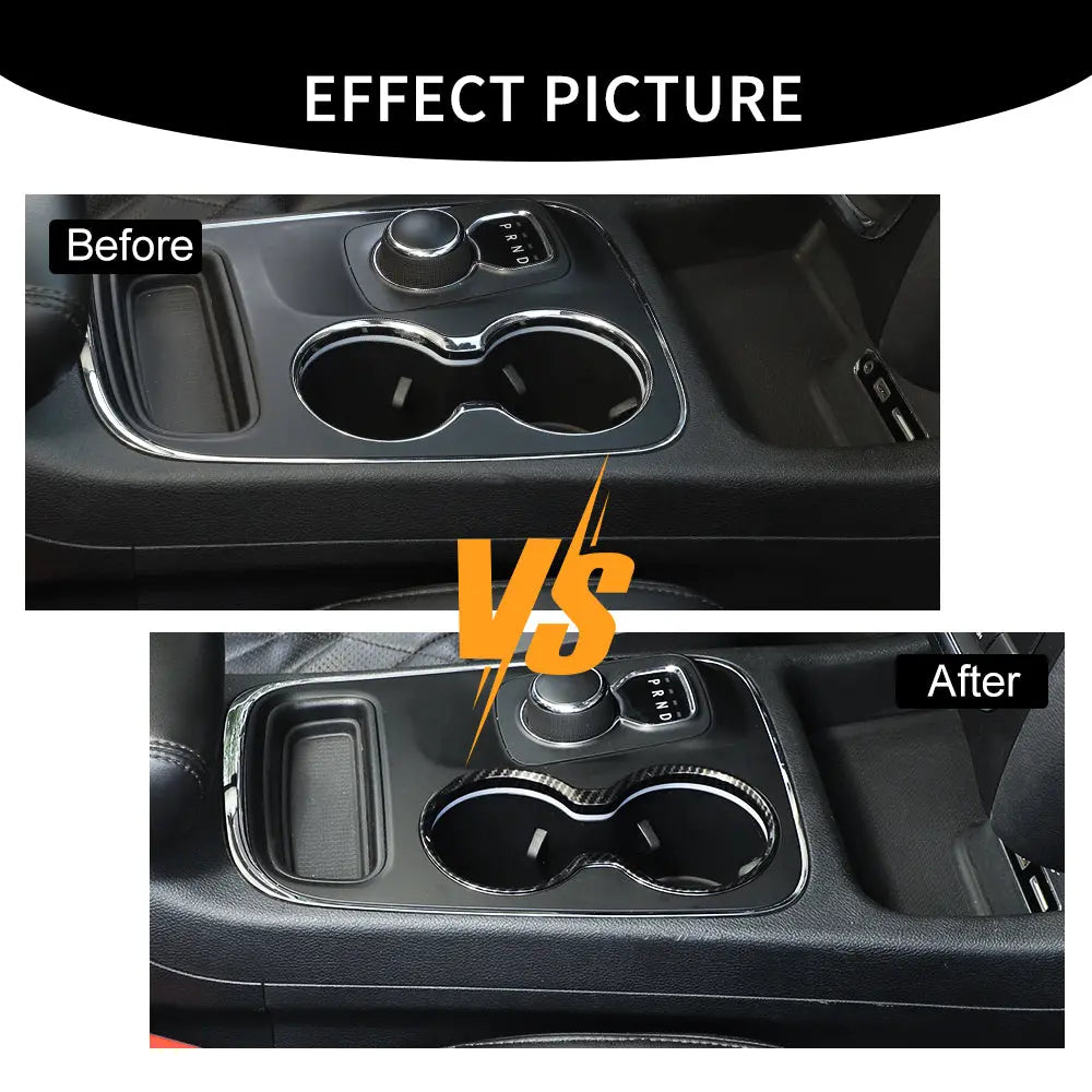 For 2011-2021 Jeep Grand Cherokee WK2 Gear Shift Cup Holder Cover Trim