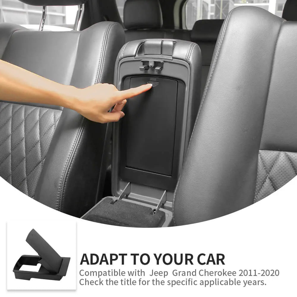For 2011-2021 Jeep Grand Cherokee WK2 Interior Center Console Armrest Box Storage Box Accessories