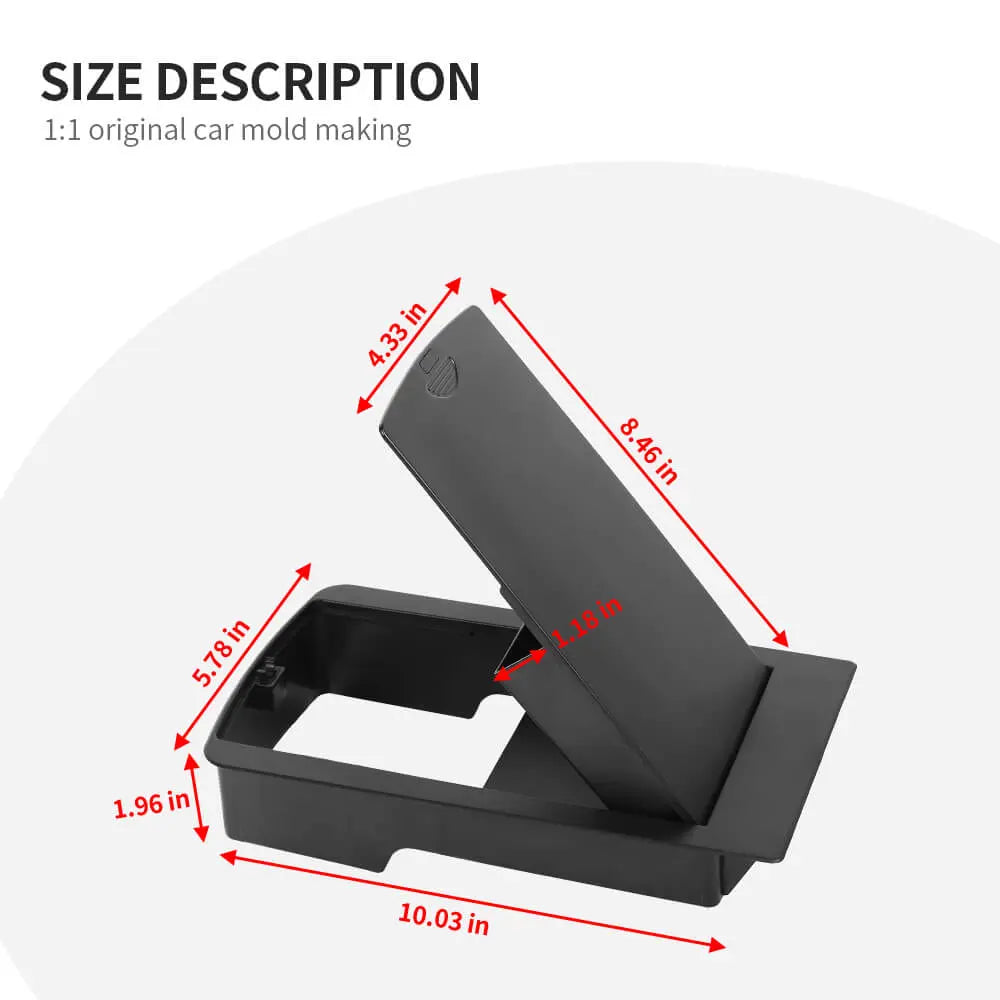 For 2011-2021 Jeep Grand Cherokee WK2 Interior Center Console Armrest Box Storage Box Accessories